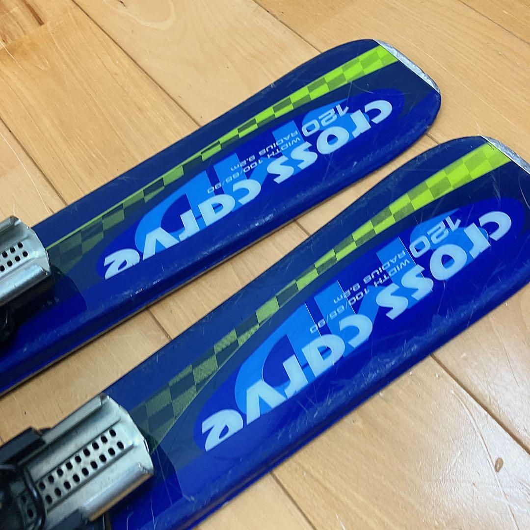 スキー板　ジュニア　120㎝　ビンディング＋ブーツセット