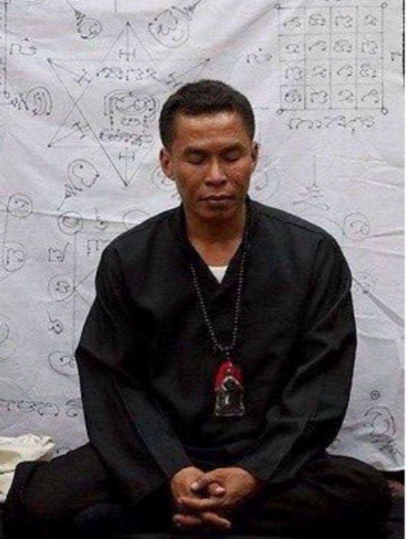 スカル タイガー 額 ヤントラ保護　ギャンブル、幸運のお金、宝くじ　プラクルアン