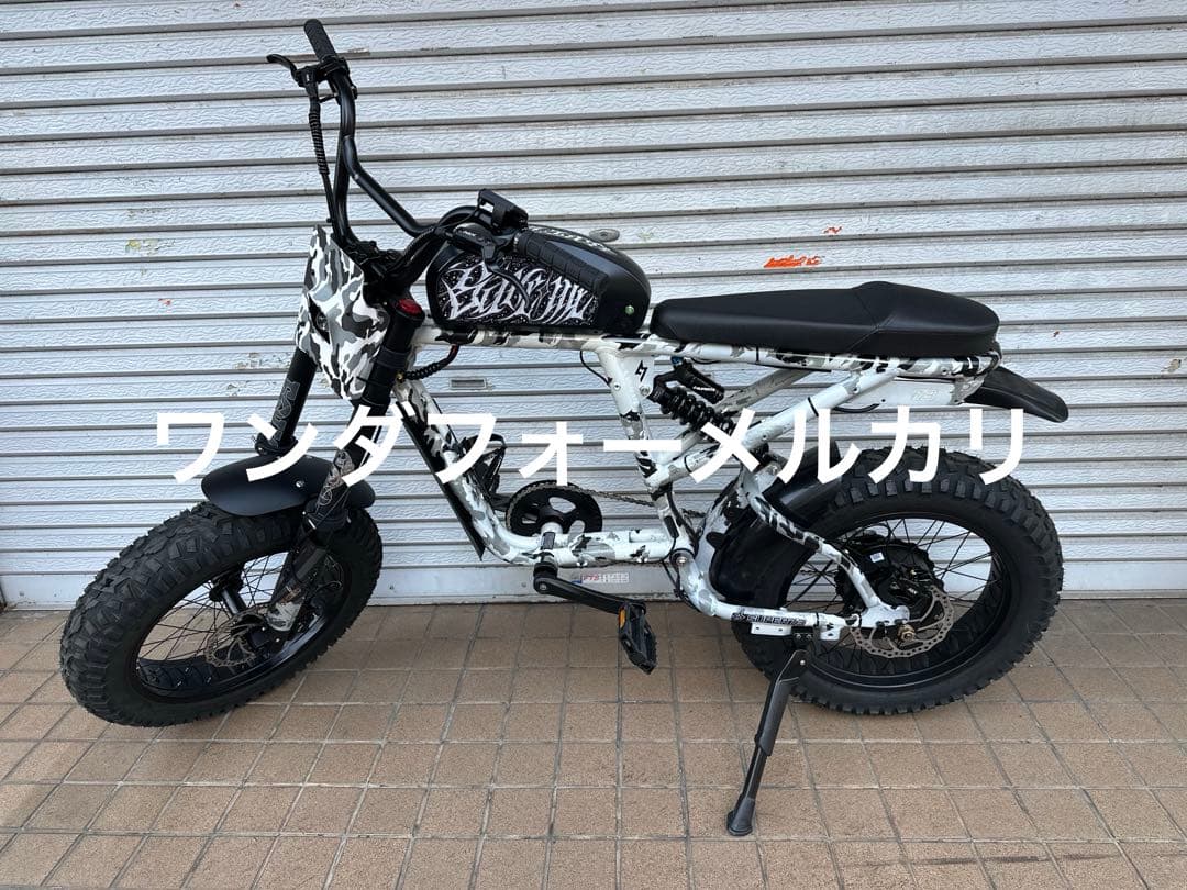 Super73-RX迷彩台湾モデル車番ありトルクセンサー合法仕様、ウォーキングX