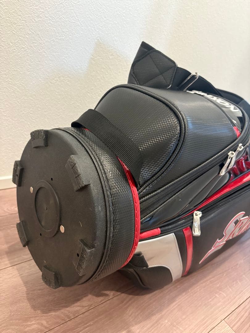 Srixon スリクソン キャディバッグ ブラック/レッド