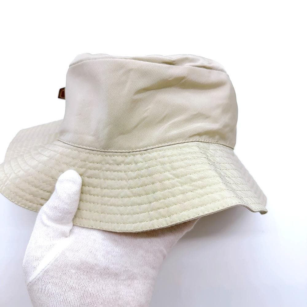 ◇エルメス◇ナイロン/ジップ/ファスナー/57/バケットハット/帽子/ブランド