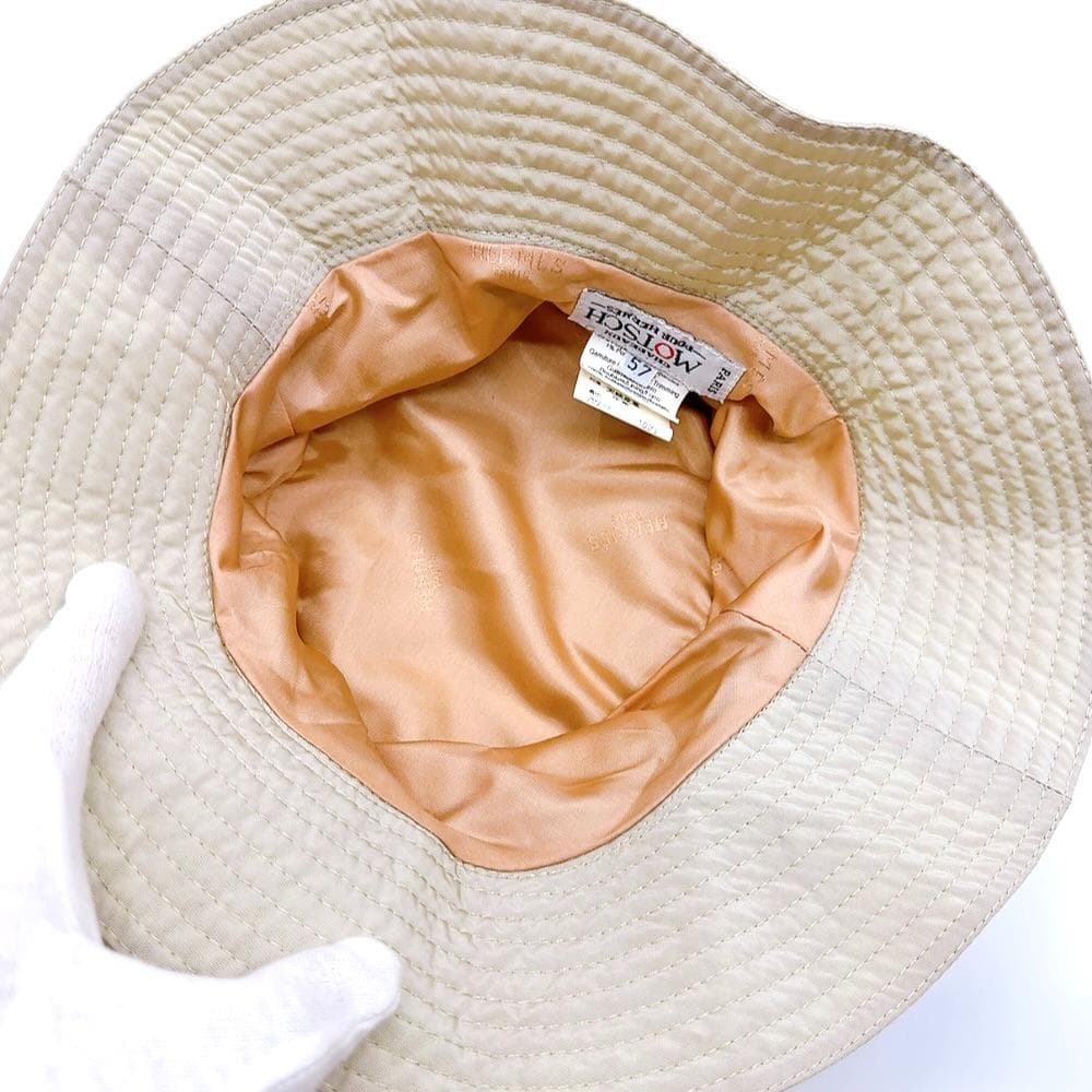 ◇エルメス◇ナイロン/ジップ/ファスナー/57/バケットハット/帽子/ブランド