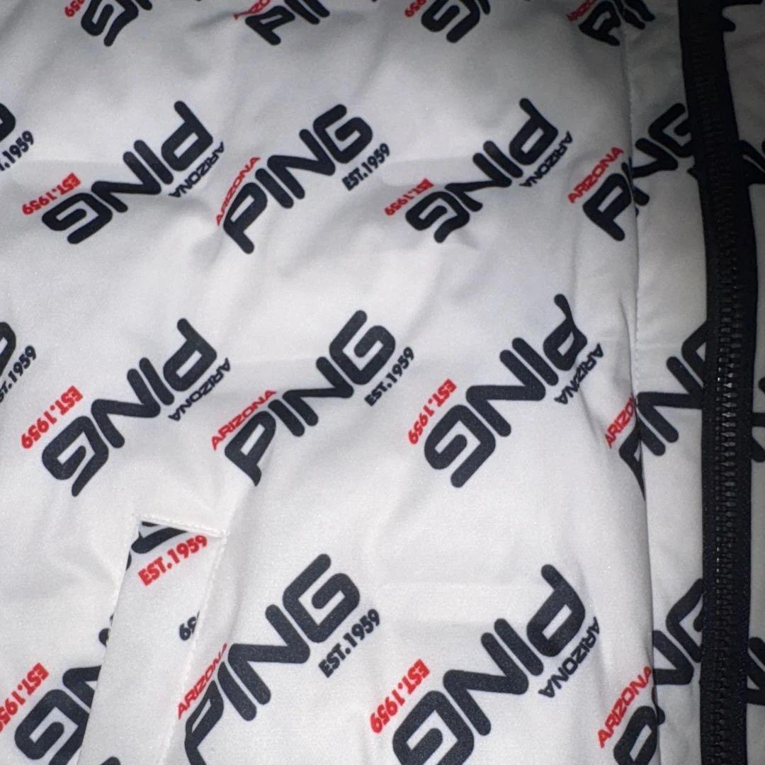お洒落 大人気 PING 中綿フルジップブルゾン