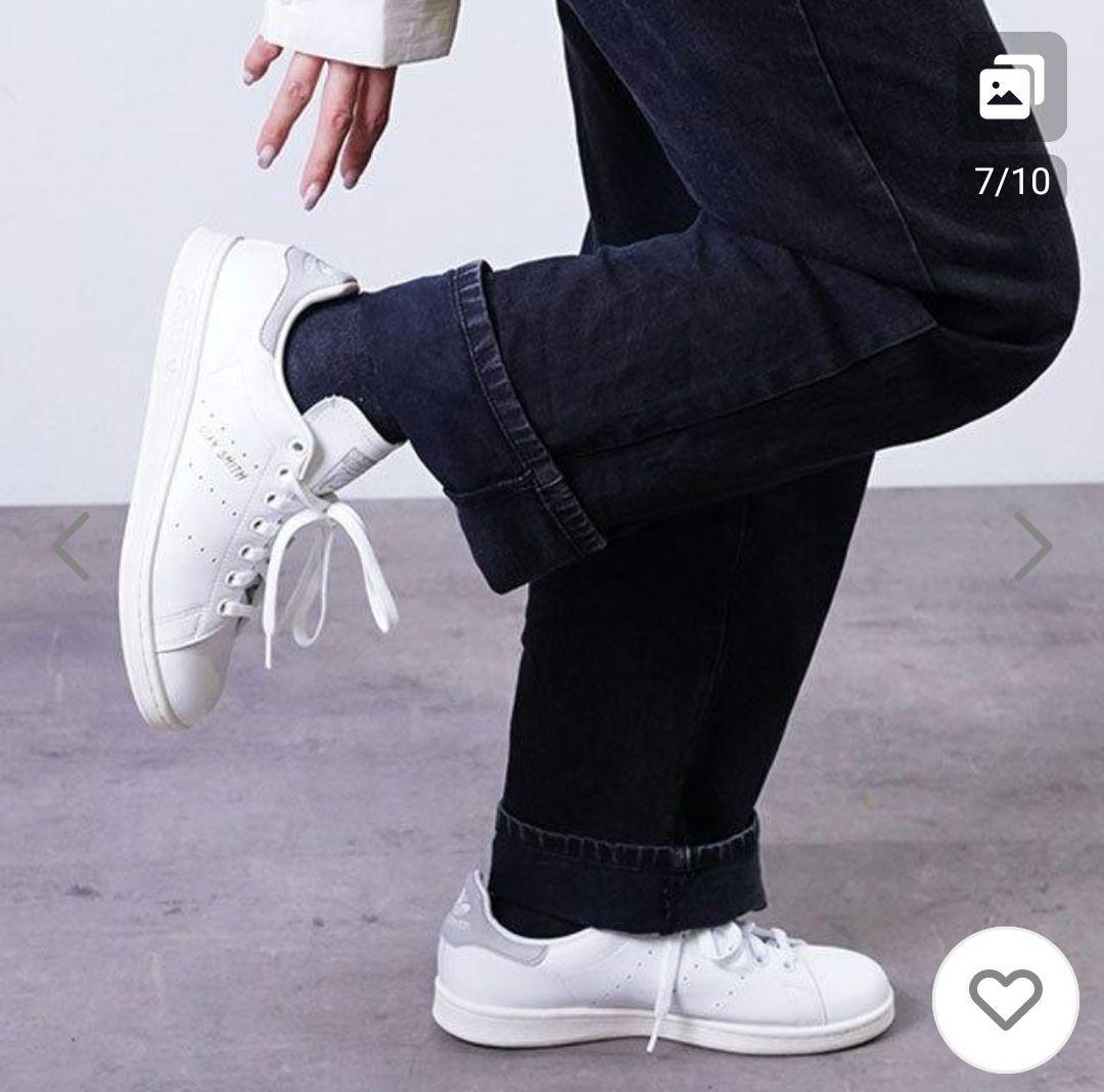 【新品未使用】アディダス スタンスミス GX6286 グレー 24cm