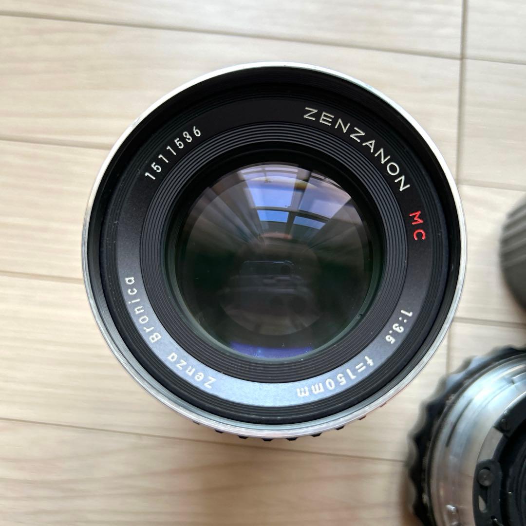 ZENZA BRONICA S2/EC用中判カメラレンズ 3本セット