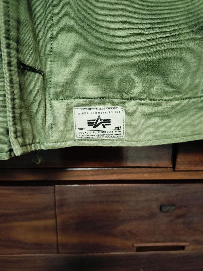 アルファＮ1デッキジャケットオリーブ