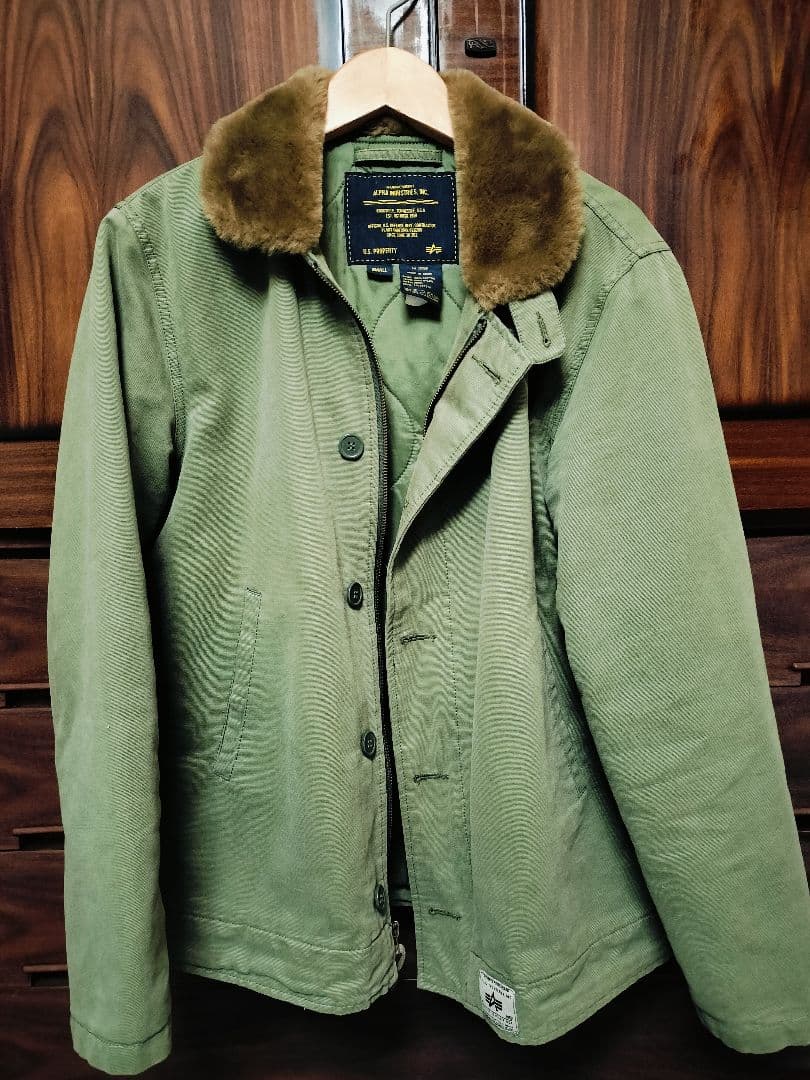 アルファＮ1デッキジャケットオリーブ