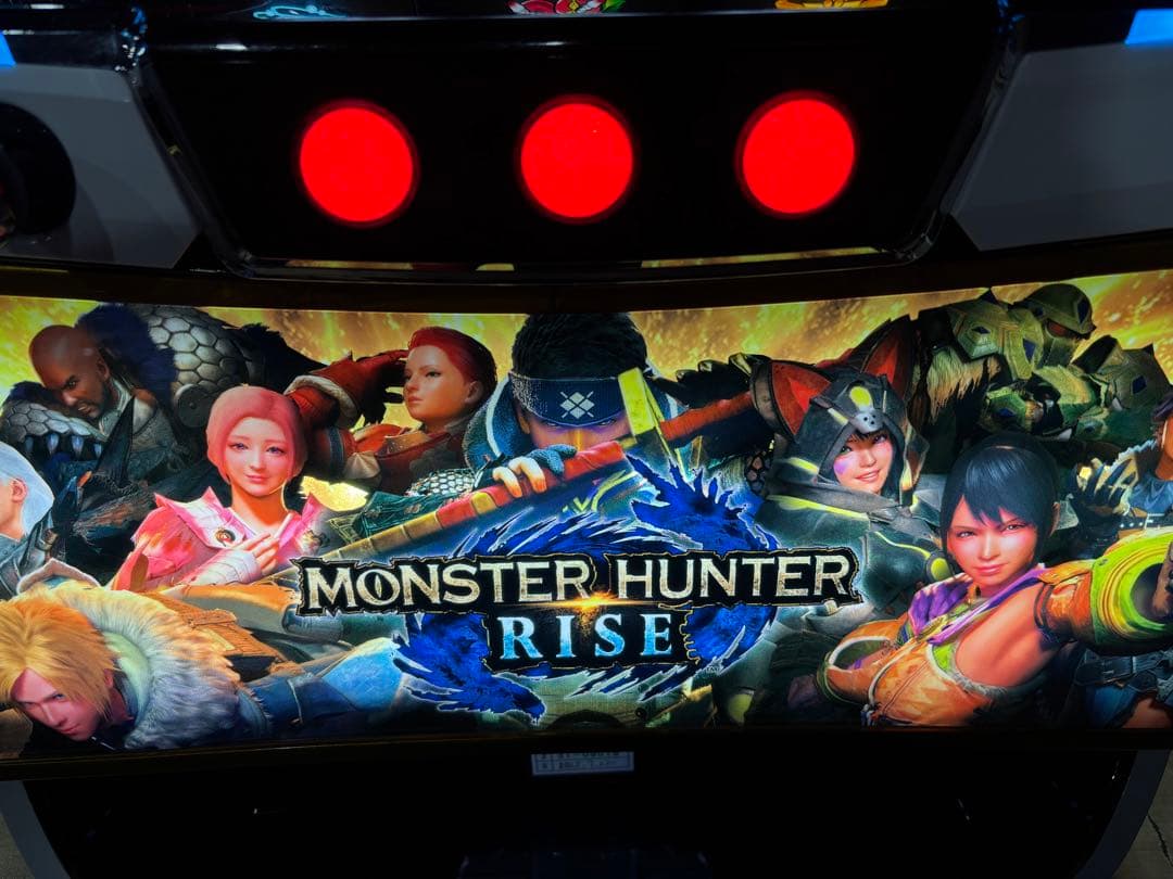 【mw❗️】パチスロ実機【モンスターハンターライズ ハンターパネル】ユニット