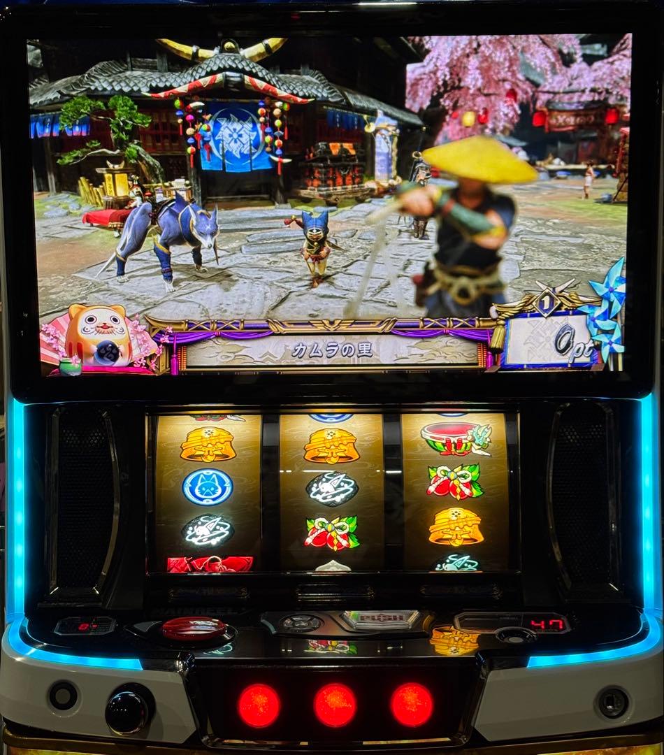【mw❗️】パチスロ実機【モンスターハンターライズ ハンターパネル】ユニット