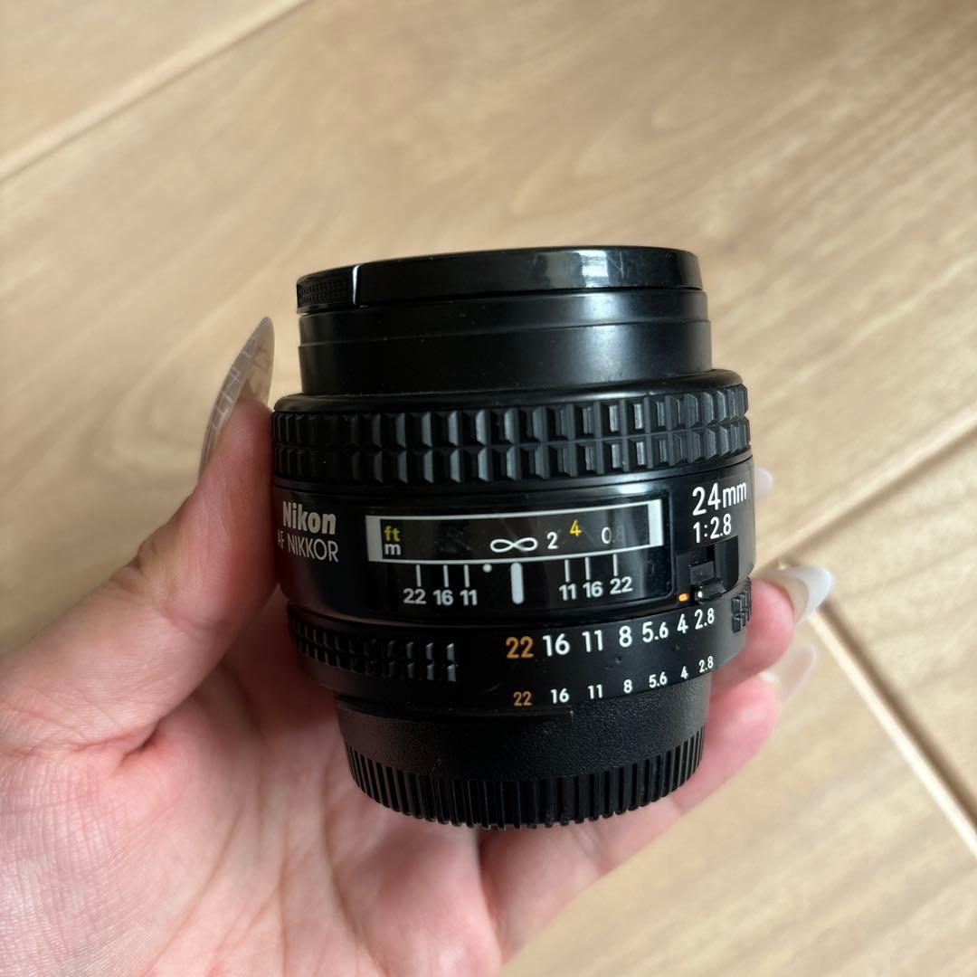 Nikon AF NIKKOR 24mm f/2.8 レンズ