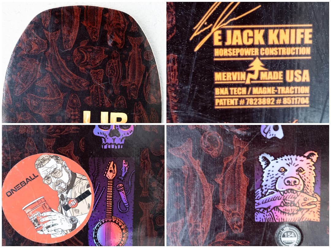 LIB TECH E-JACK KNIFE エリックジャクソン 154cm