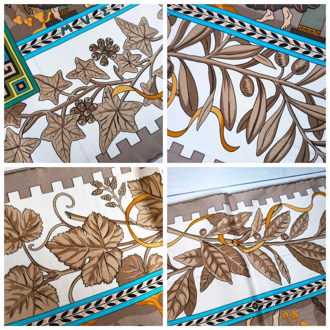 ☘️美品☘️ エルメス カレ90　Musique Des Dieux 神々の音楽