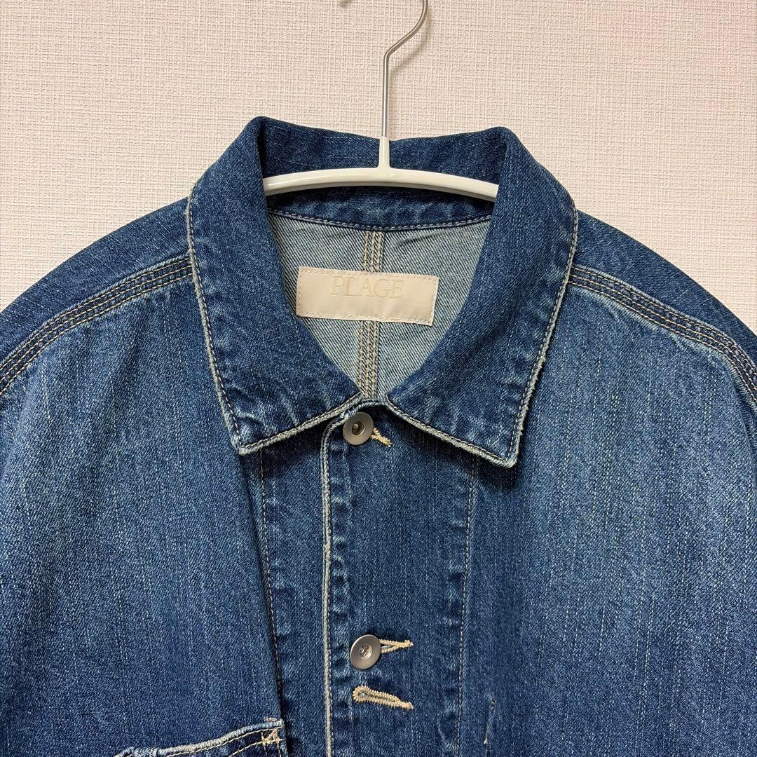 美品 Plage プラージュ coverall デニム カバーオール 36