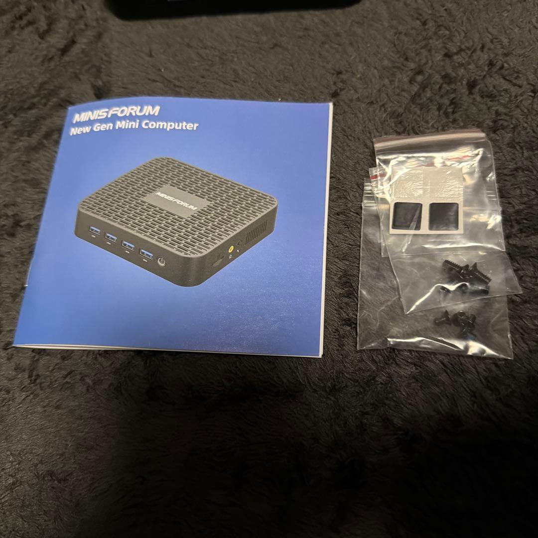 コンピュータ・IT MINISFORUM GK41 Windows 11 Pro SSD256GB