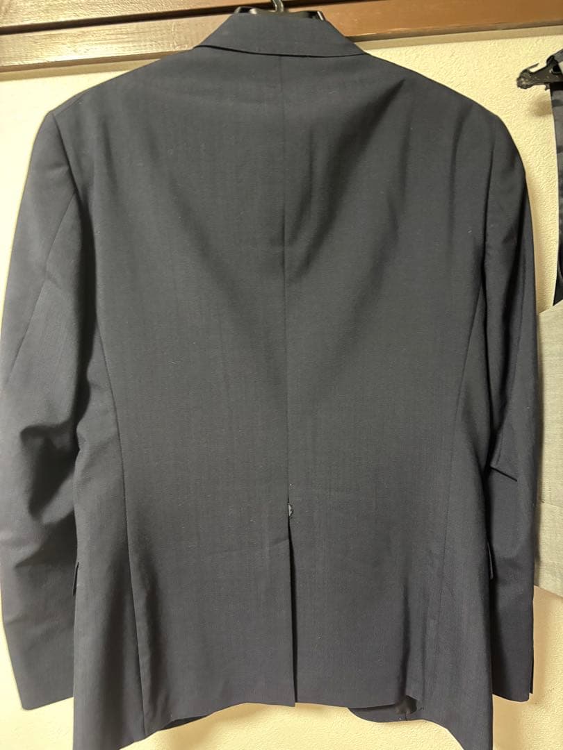 かずぅ　美品　SUIT SELECT 3ピース　セットアップ ネイビー リ