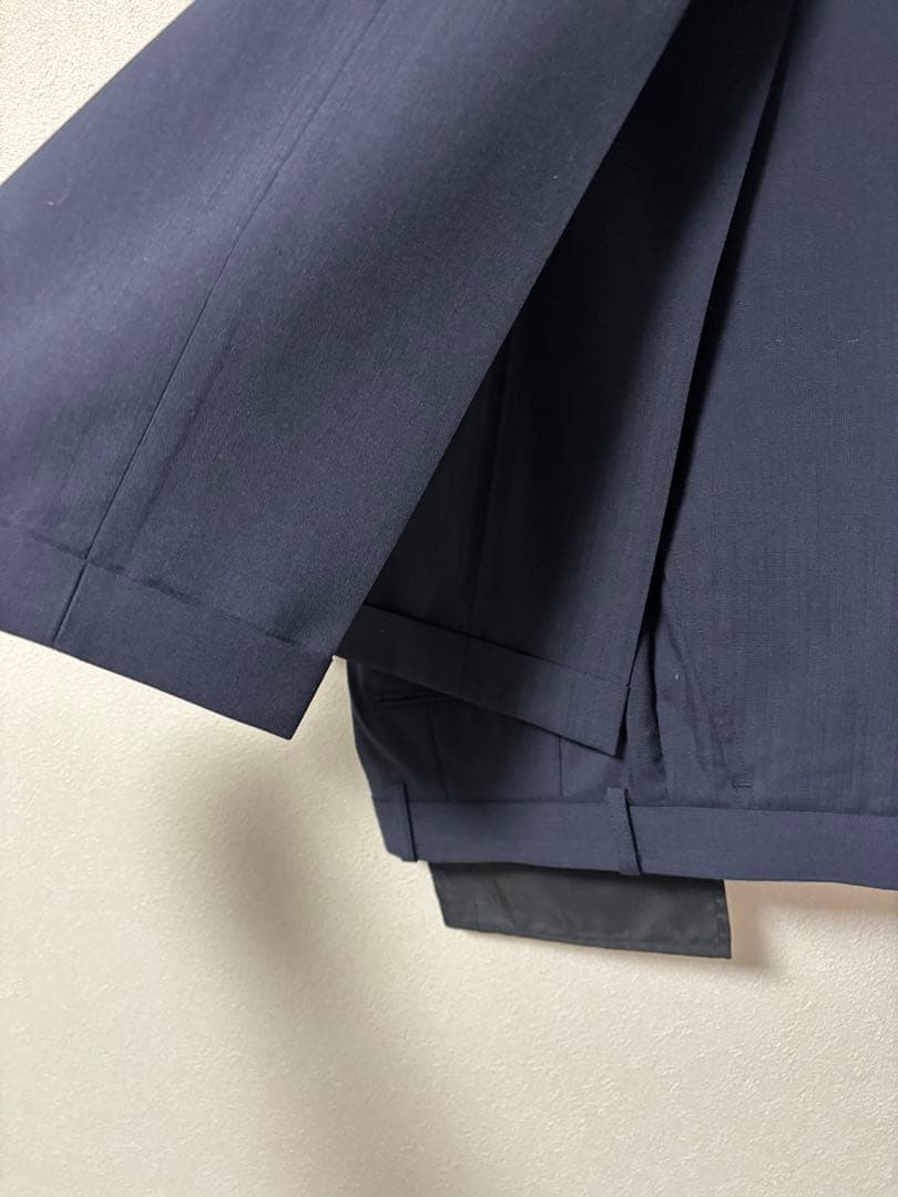 かずぅ　美品　SUIT SELECT 3ピース　セットアップ ネイビー リ