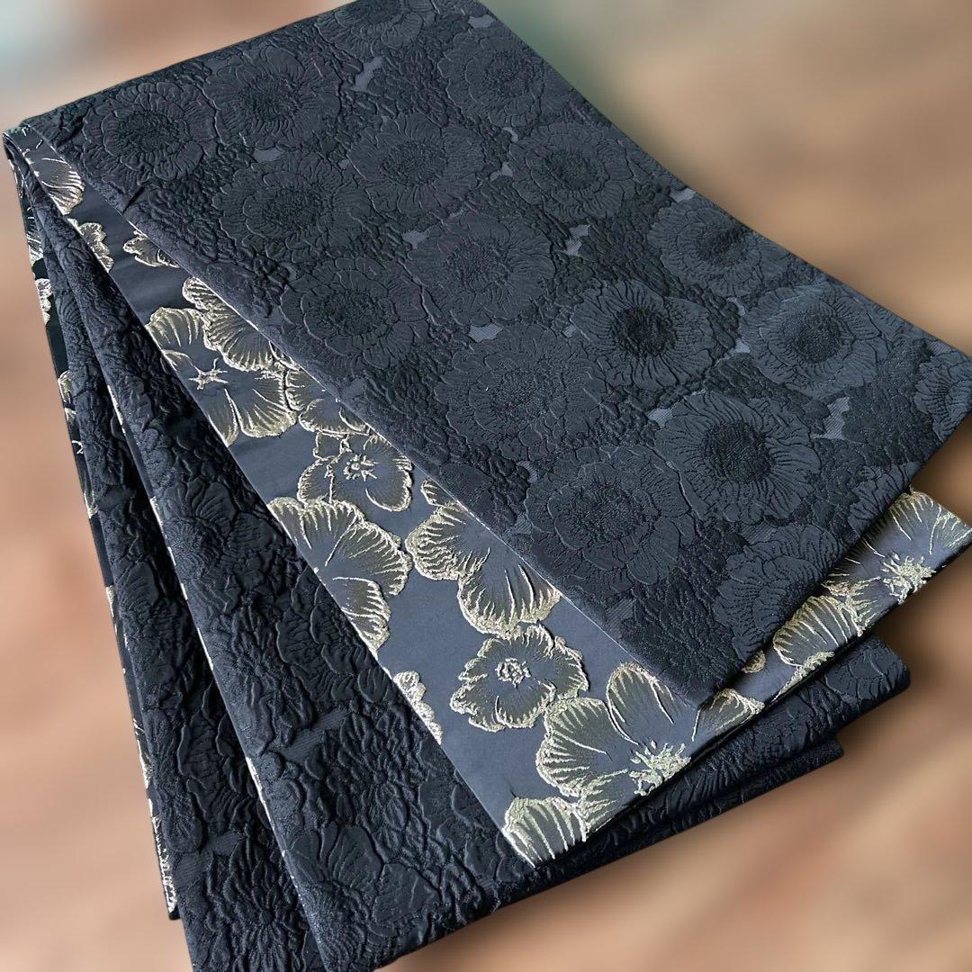 仕立済 全通柄 リバーシブル袋帯 ／C-1