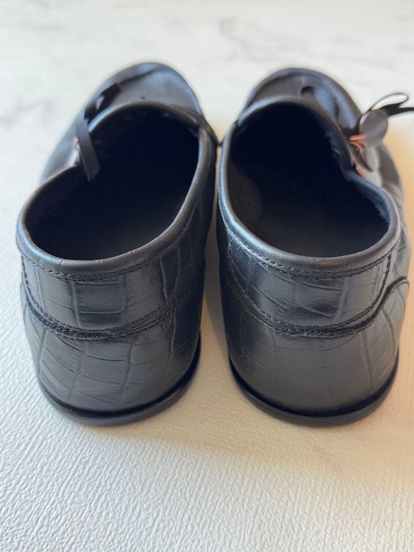 SUICOKE BY MIDORIKAWA COINLOAFERS 黒 US10