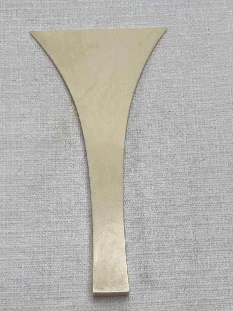 古い小さい三味線バチ　撥　新内流し　天然素材　まるばち