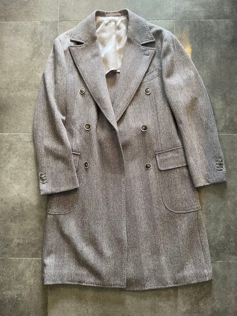 ring jacket メンズロングコート　ウール100%