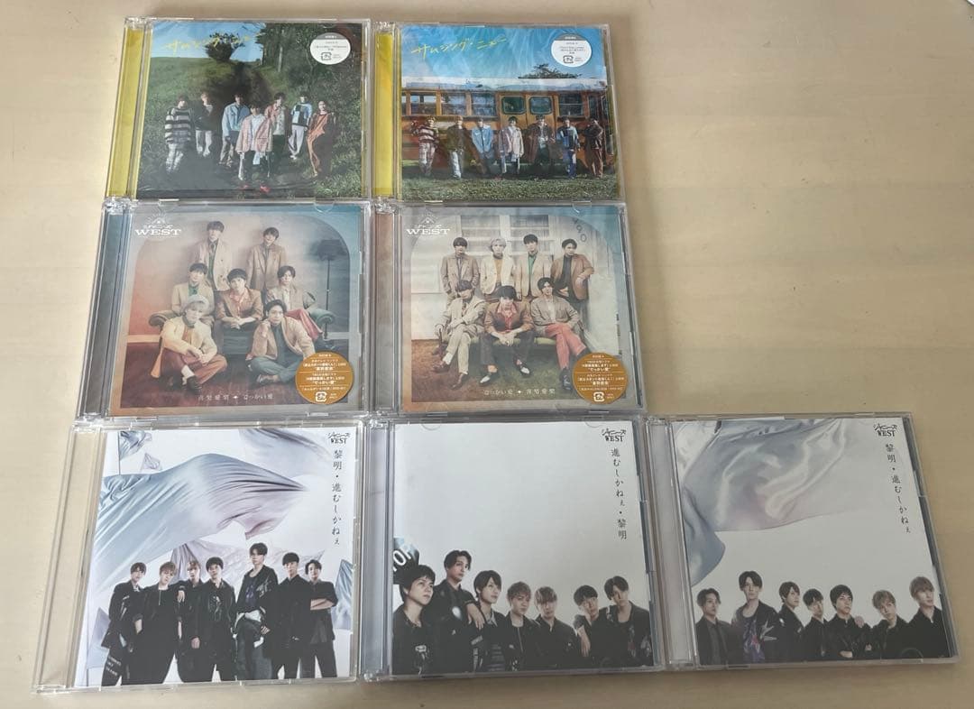 WEST. （ジャニーズWEST）　CDシングル、アルバム55枚まとめ売り
