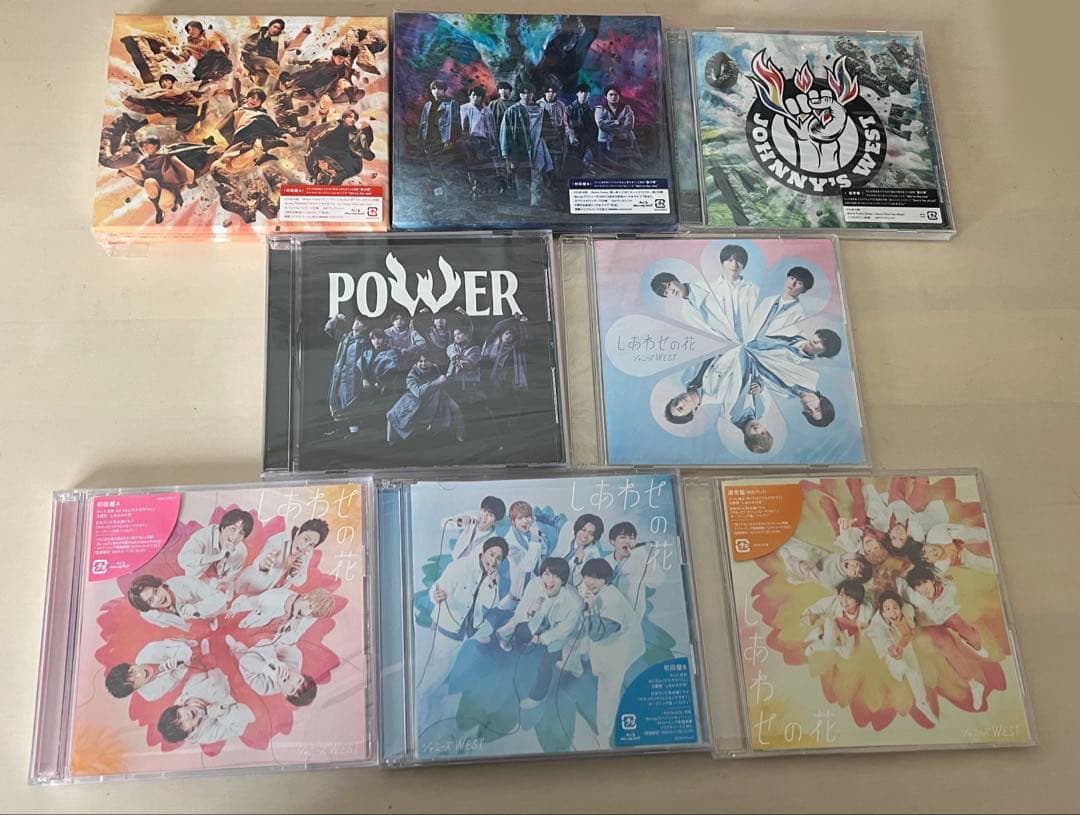 WEST. （ジャニーズWEST）　CDシングル、アルバム55枚まとめ売り