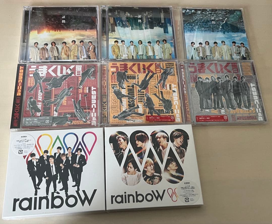 WEST. （ジャニーズWEST）　CDシングル、アルバム55枚まとめ売り