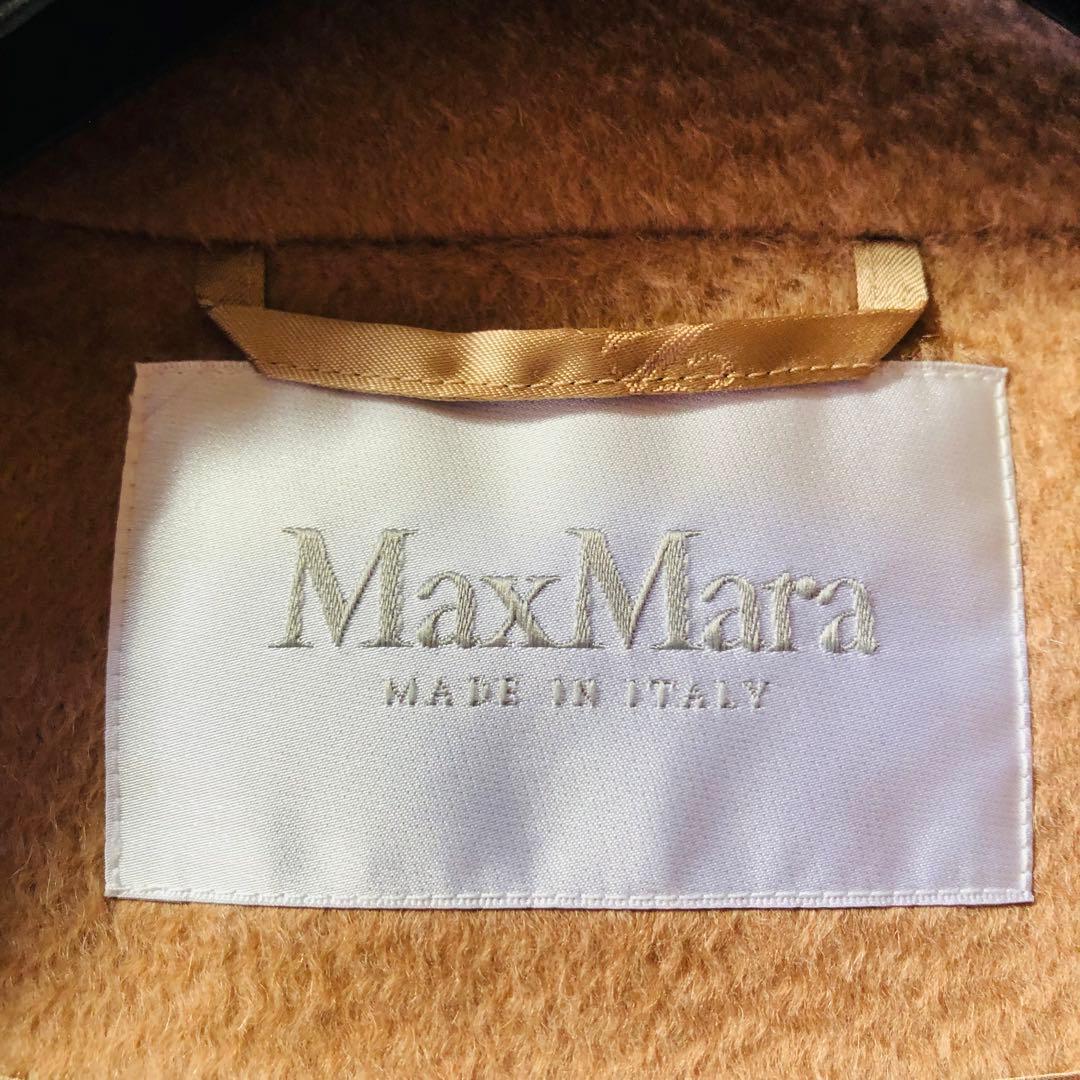 希少42✨現行モデル 美品 マックスマーラ マニュエラコート キャメル100%