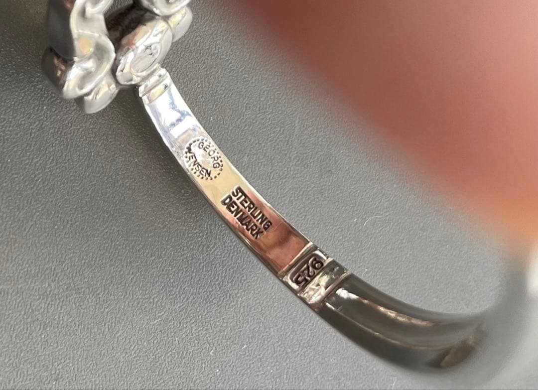 【稀少】ジョージ・ジェンセンAcorn ナプキンリング3個セット