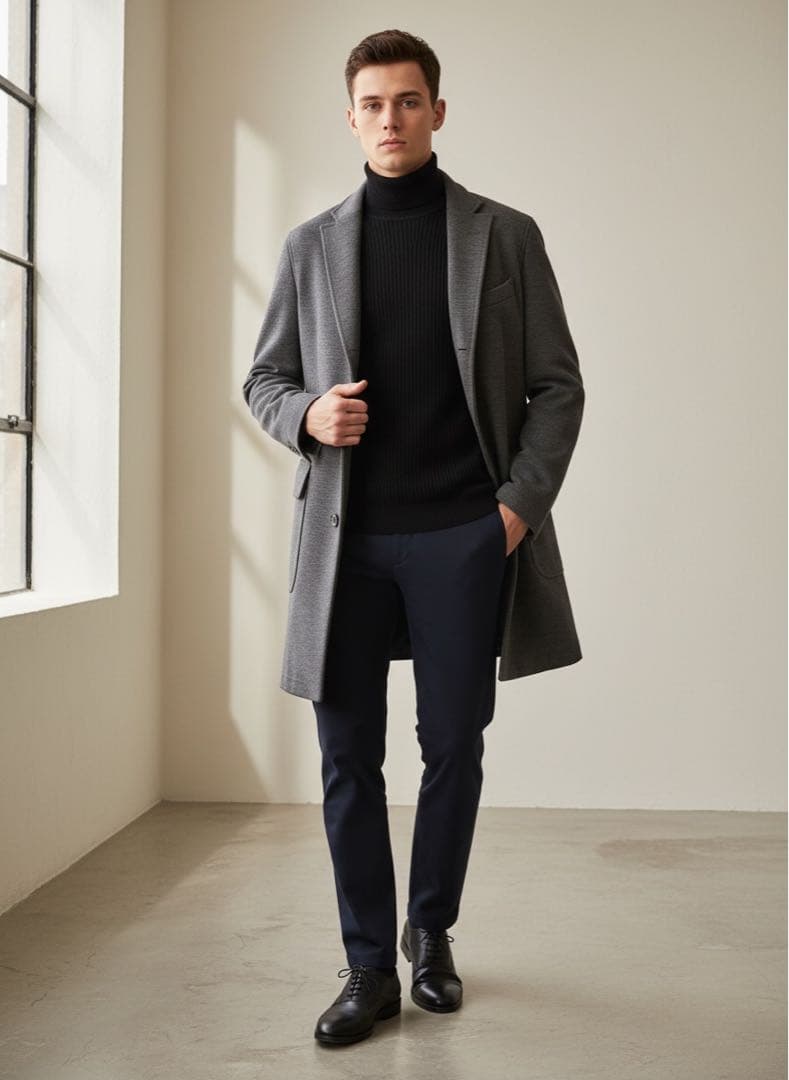 ルイジビアンキマントヴァ チェスターコート