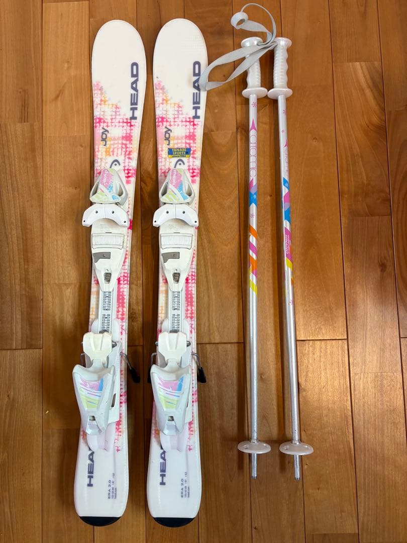 HEAD ジュニア用 スキー板 ビンディング付き atomicストツク付