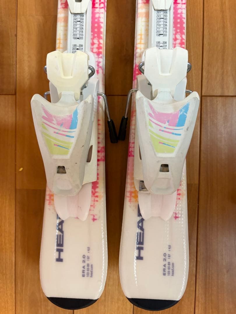 HEAD ジュニア用 スキー板 ビンディング付き atomicストツク付