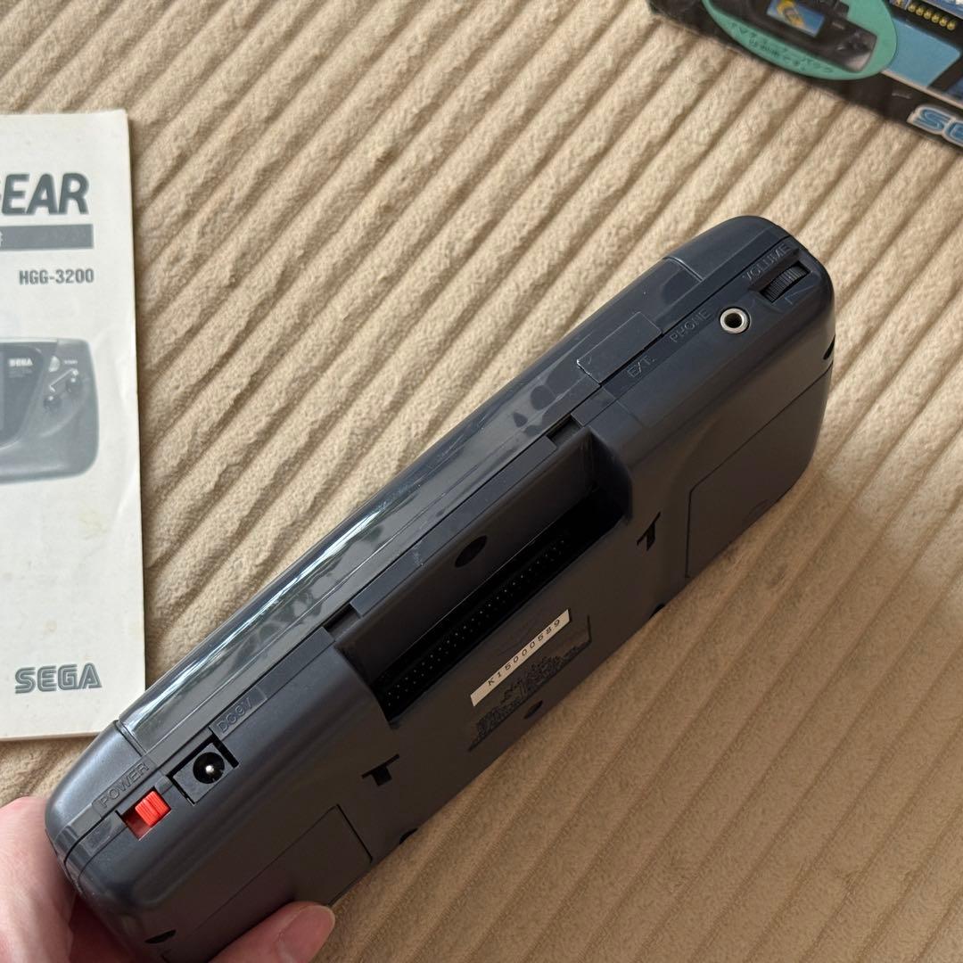 【動作品】美品 SEGA ゲームギア GAME GEAR本体+箱HGG-3210