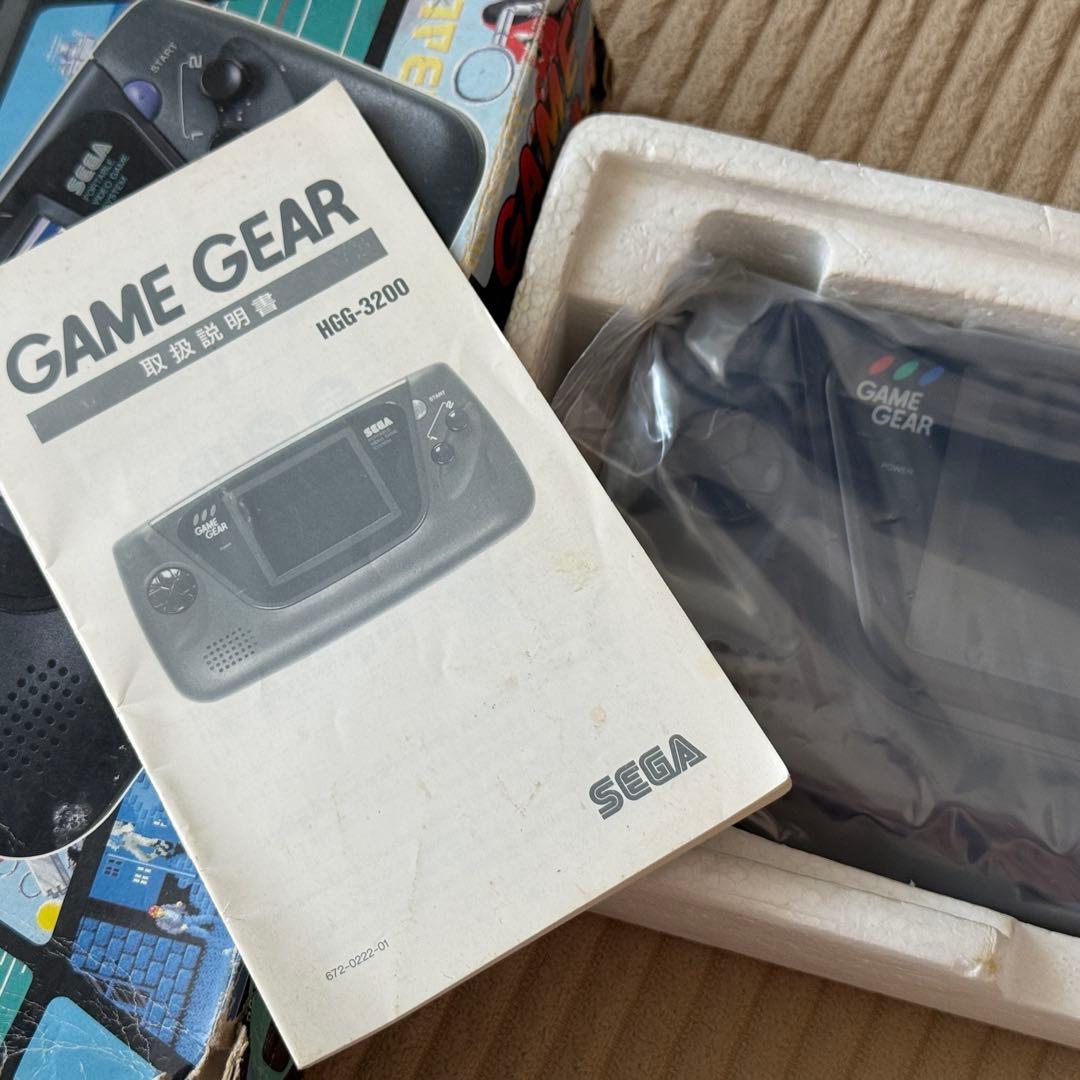 【動作品】美品 SEGA ゲームギア GAME GEAR本体+箱HGG-3210