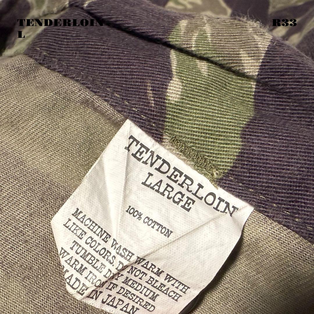 ★限定出品★ TENDERLOIN バンブーショーツ カモフラ CAMO迷彩緑L