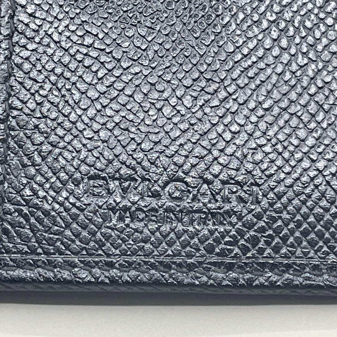 極美品　ブルガリ　6連　キーケース　レザー　黒　正規品