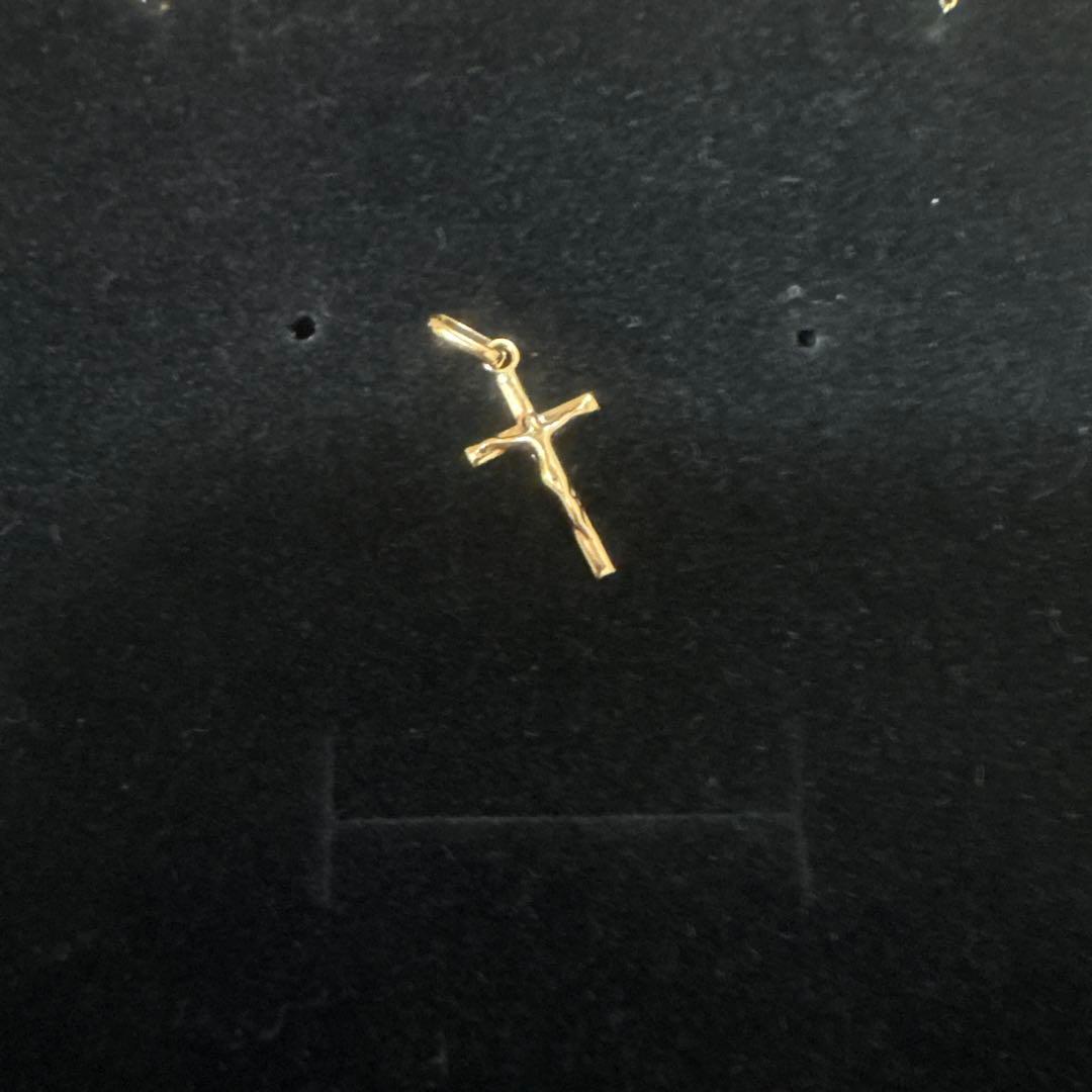 18金 クロス ネックレス