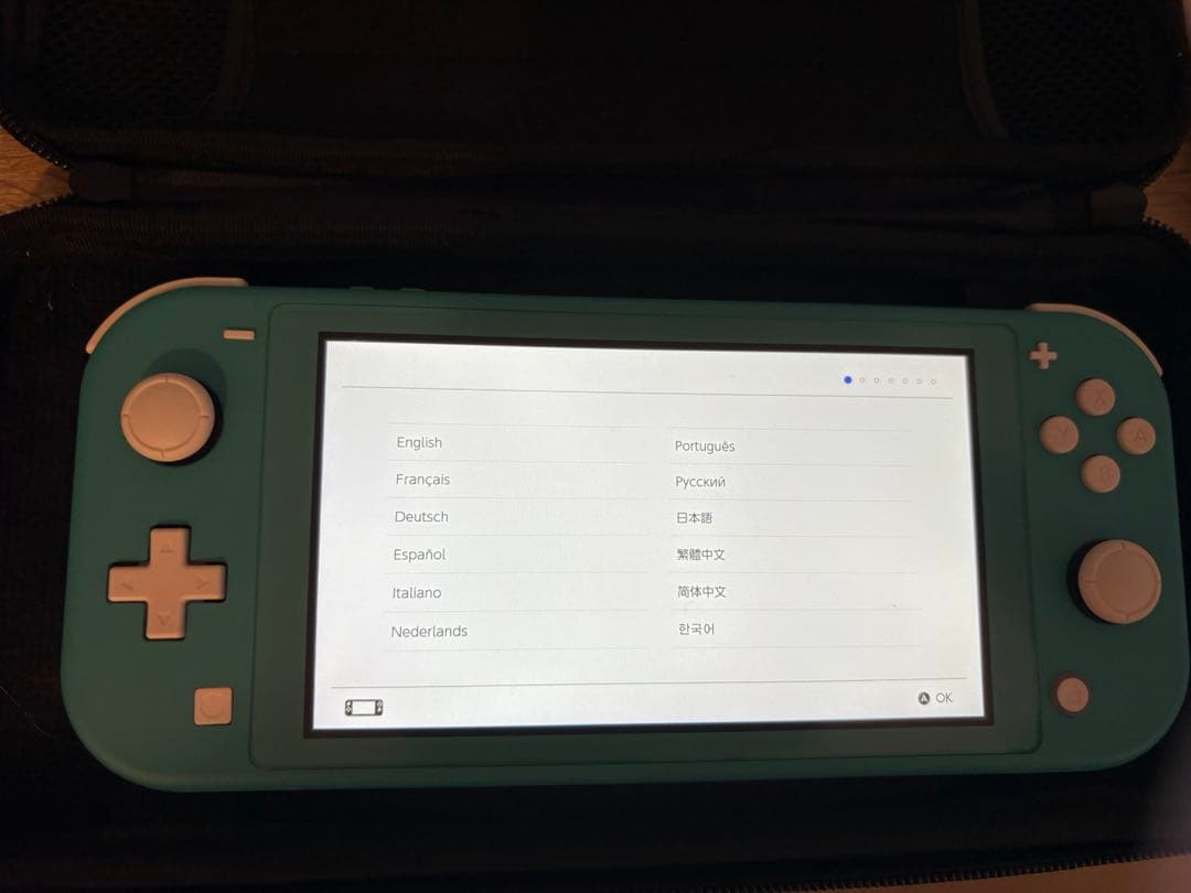 Nintendo switch lite ターコイズブルー