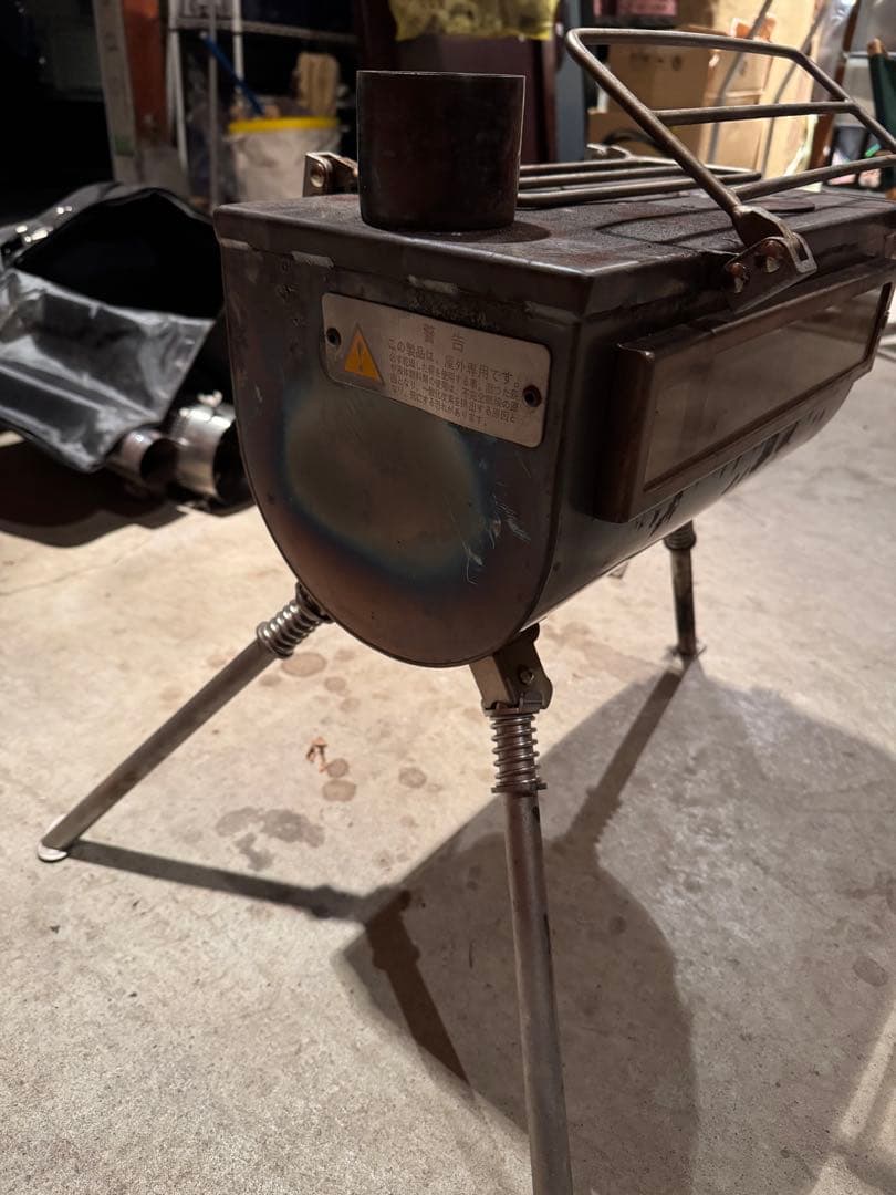 テンマク　薪ストーブM 一酸化炭素チェッカー付