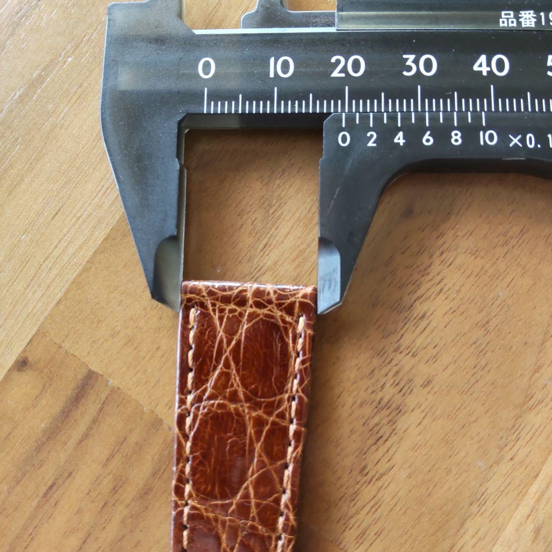 パテックフィリップ カラトラバ 純正革ベルト ラグ幅20mm