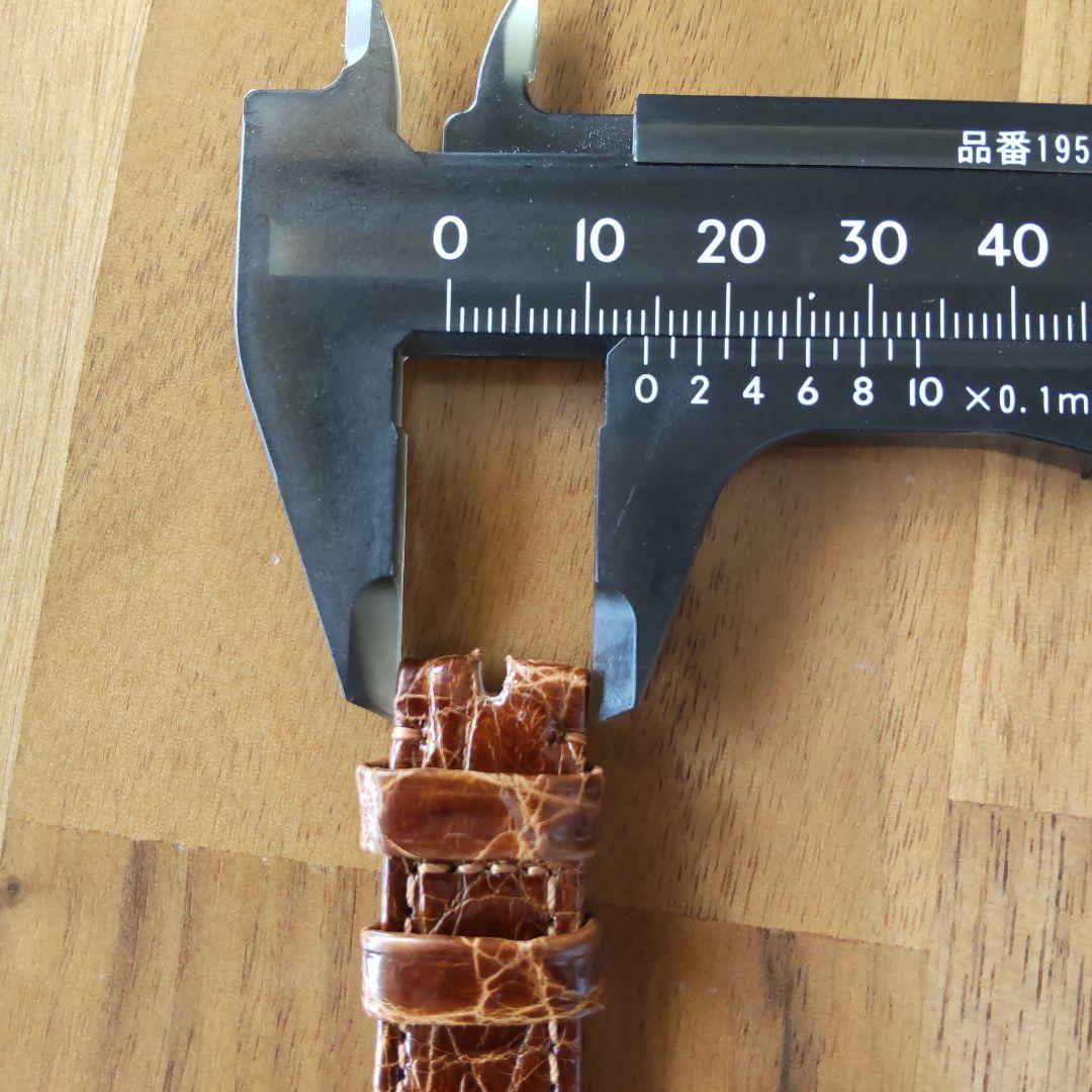 パテックフィリップ カラトラバ 純正革ベルト ラグ幅20mm