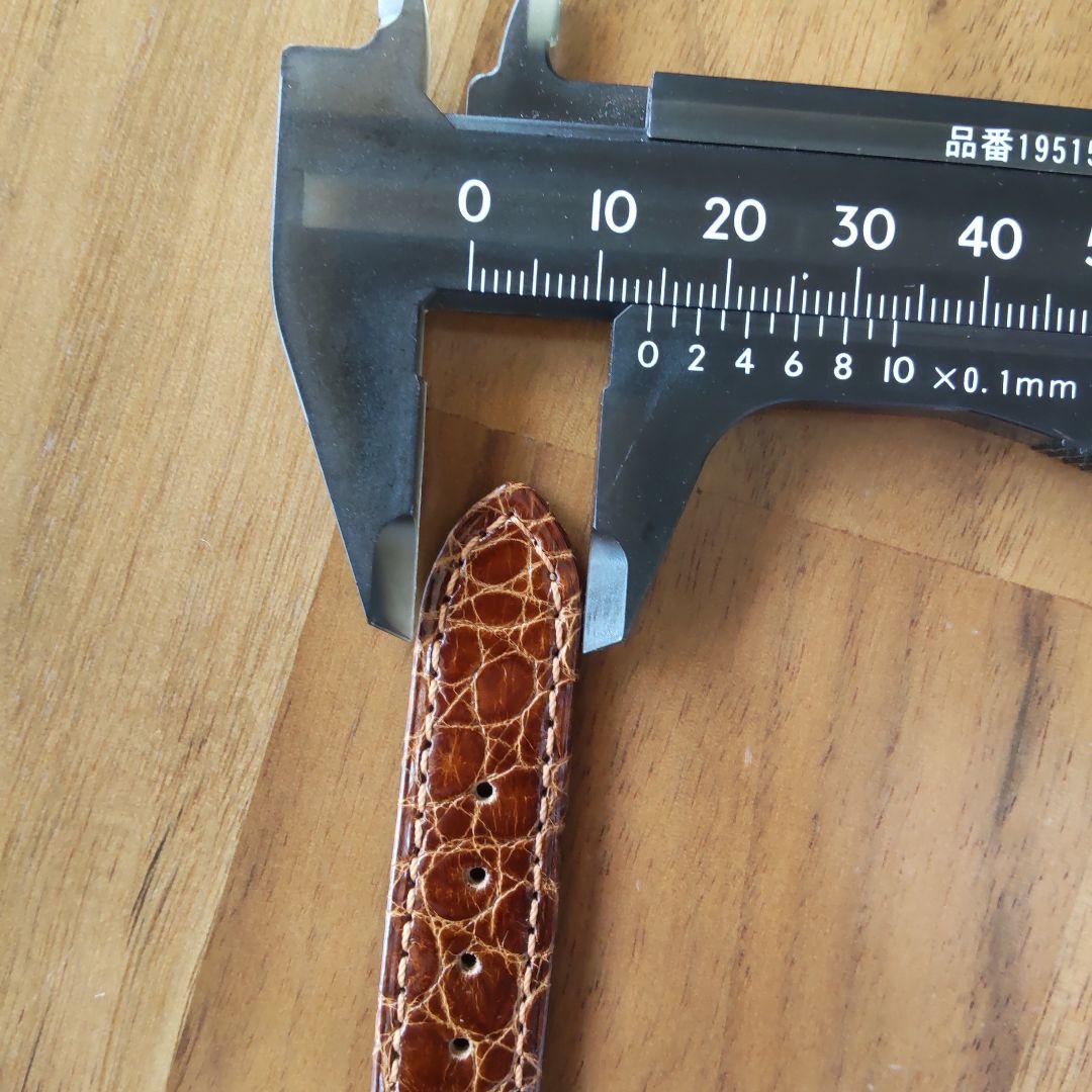 パテックフィリップ カラトラバ 純正革ベルト ラグ幅20mm