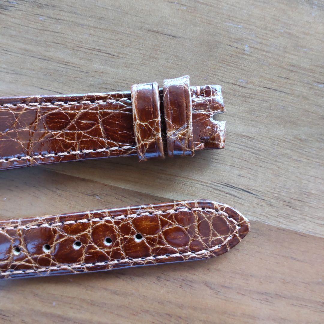 パテックフィリップ カラトラバ 純正革ベルト ラグ幅20mm