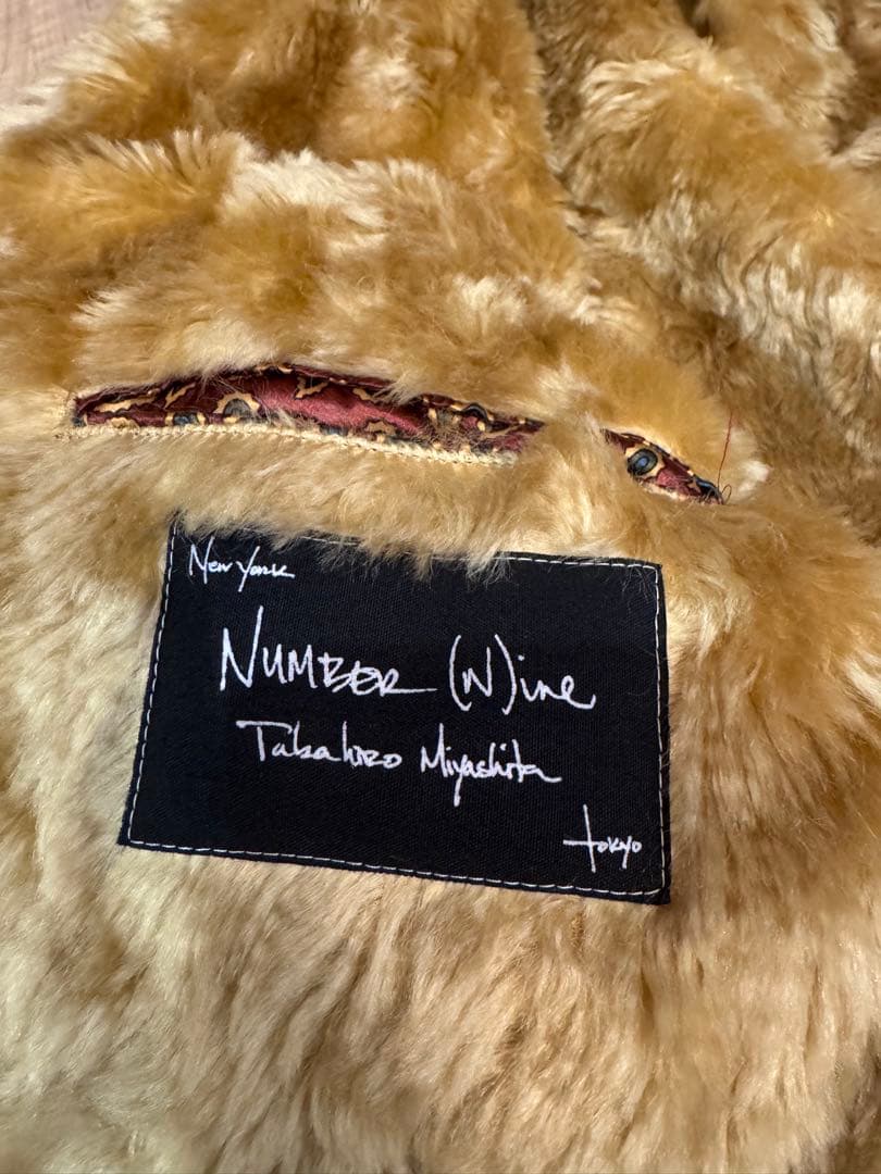 NUMBER (N)INE 03AW カート期 モヘヤライナージャケット
