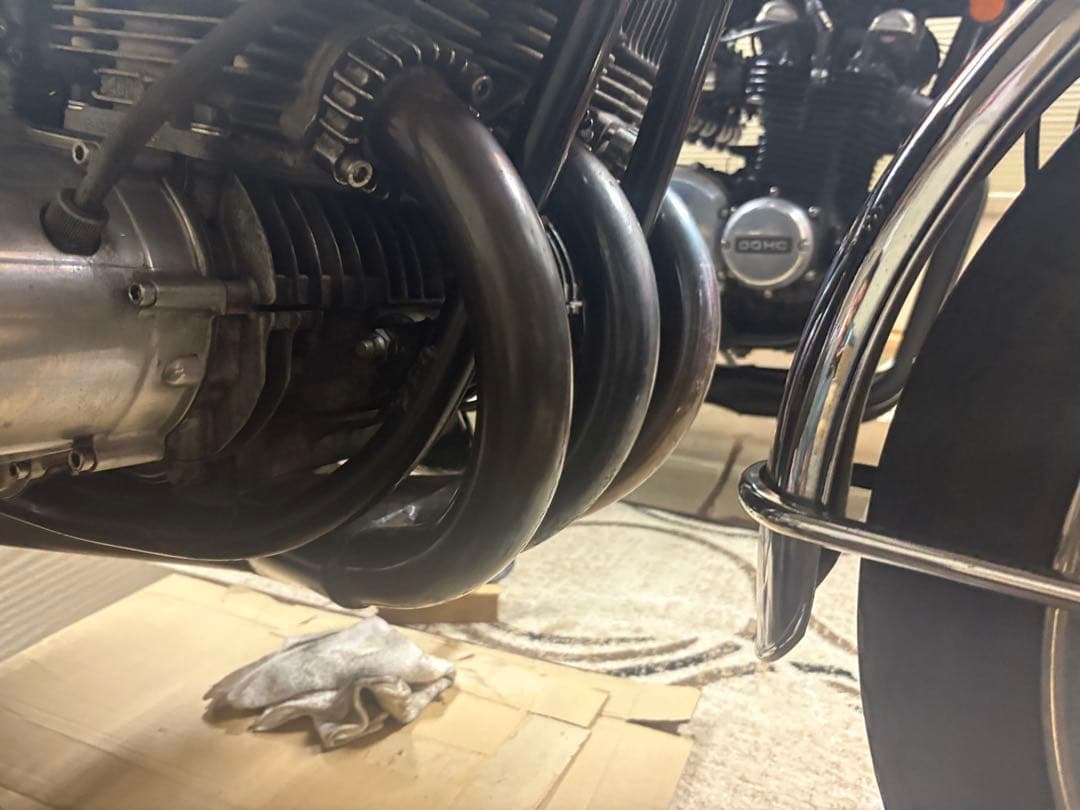 GT550 マフラー　ヒヅキ菅