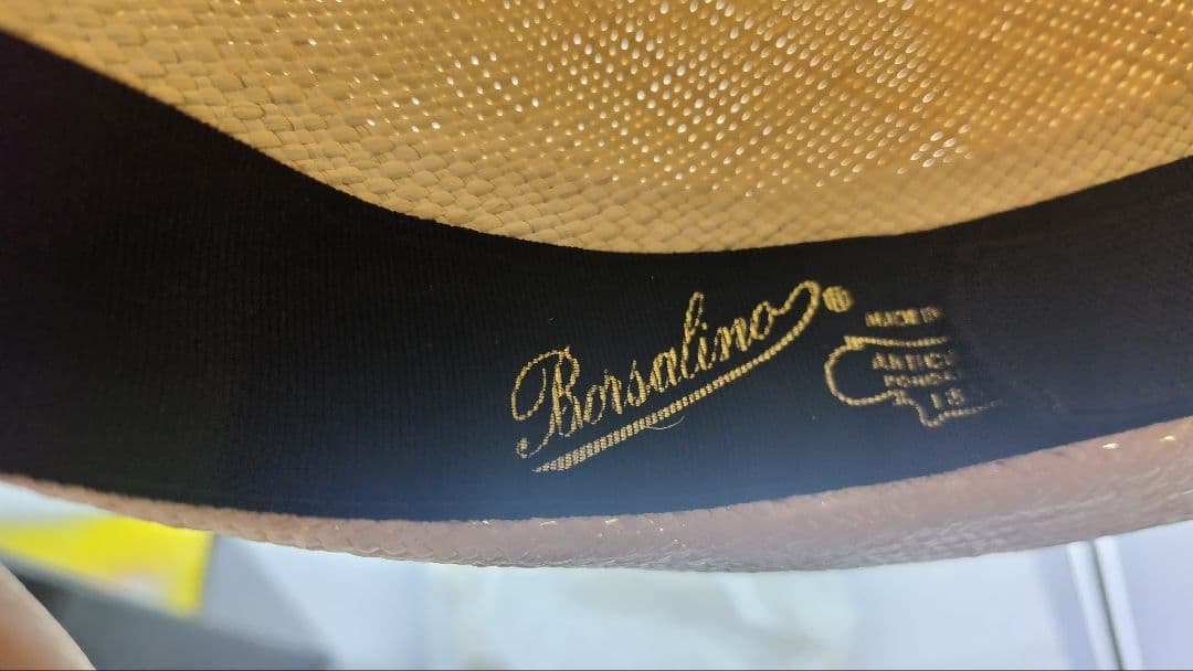 ボルサリーノ　レディース　ハット　Lサイズ