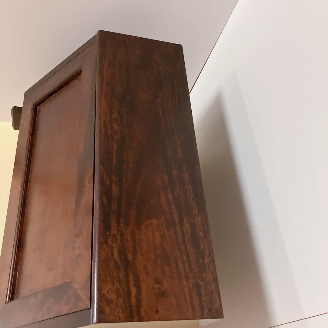 松本民芸家具　ライティングビューロー　デスク　チェスト　木製　デスクチェア