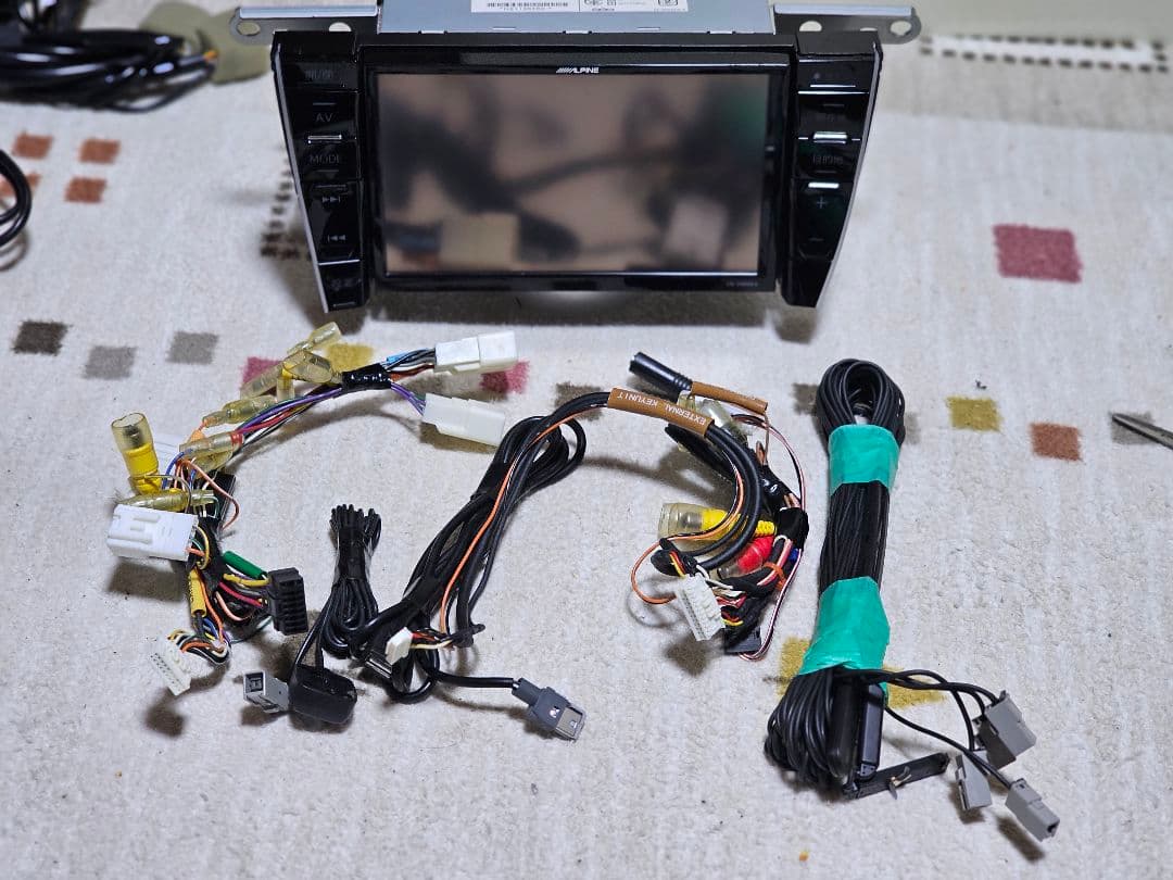 プリウス30 アルパイン VIE-X008EX 8インチ 動 作確認済み2018