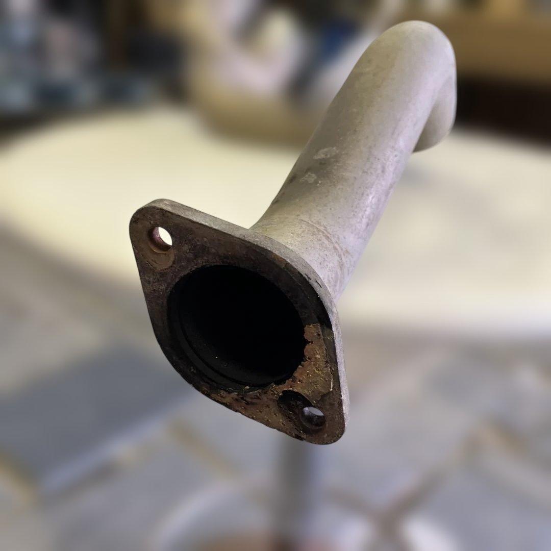 ダイハツ　タントカスタム　ターボ　L350S ステンレス デュアル出力マフラー