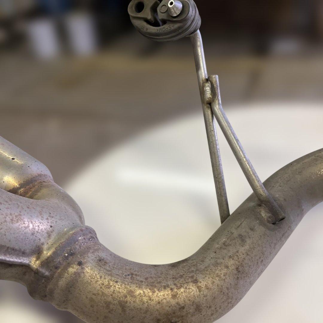 ダイハツ　タントカスタム　ターボ　L350S ステンレス デュアル出力マフラー